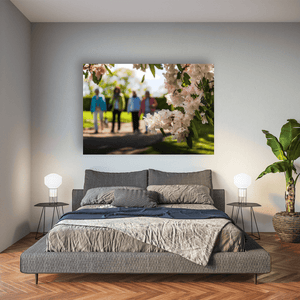 rhododendron-blossoms-spring-garden-walk Pano