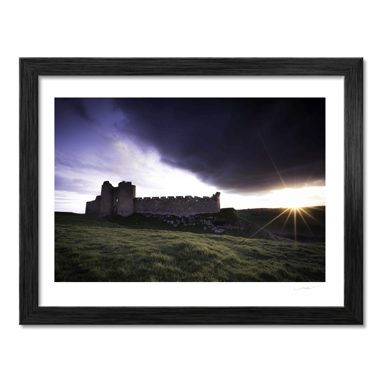 roche-castle-dramatic-sunset-storm-clouds PM
