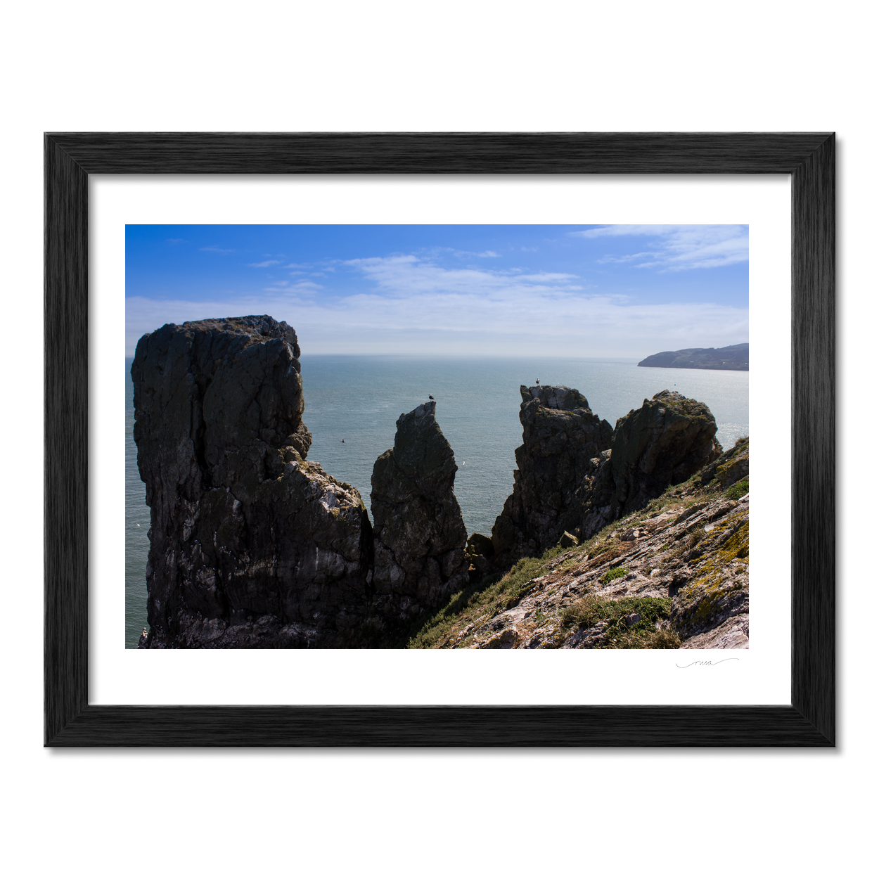 Nua Photography Print Rock Formations on Ireland's Eye, Howth Co. Dublin Rock Formations Ireland's Eye Howth | Nua Photography