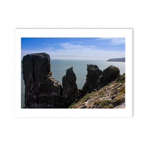 Nua Photography Print Rock Formations on Ireland's Eye, Howth Co. Dublin Rock Formations Ireland's Eye Howth | Nua Photography