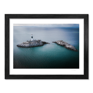 Nua Photography Print Rockabill Lighthouse Aerial View, Co. Dublin (3) Rockabill Lighthouse Aerial View Print | Nua Photography