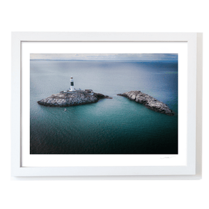 Nua Photography Print Rockabill Lighthouse Aerial View, Co. Dublin (3) Rockabill Lighthouse Aerial View Print | Nua Photography
