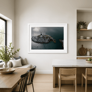 Nua Photography Print Rockabill Lighthouse Aerial View, Co. Dublin (4) Rockabill Lighthouse Aerial View Print | Nua Photography
