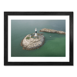 Nua Photography Print Rockabill Lighthouse Aerial View, Co. Dublin (5) Rockabill Lighthouse Aerial View Print | Nua Photography