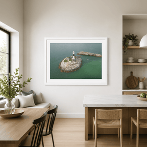 Nua Photography Print Rockabill Lighthouse Aerial View, Co. Dublin (5) Rockabill Lighthouse Aerial View Print | Nua Photography
