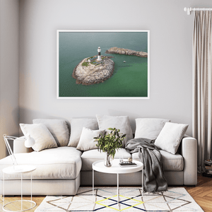 Nua Photography Print Rockabill Lighthouse Aerial View, Co. Dublin (5) Rockabill Lighthouse Aerial View Print | Nua Photography