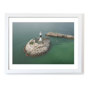 Nua Photography Print Rockabill Lighthouse Aerial View, Co. Dublin (5) Rockabill Lighthouse Aerial View Print | Nua Photography