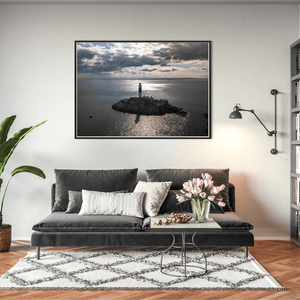 Nua Photography Print Rockabill Lighthouse Aerial View, Co. Dublin (7) Rockabill Lighthouse Aerial View Print | Nua Photography