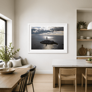 Nua Photography Print Rockabill Lighthouse Aerial View, Co. Dublin (7) Rockabill Lighthouse Aerial View Print | Nua Photography
