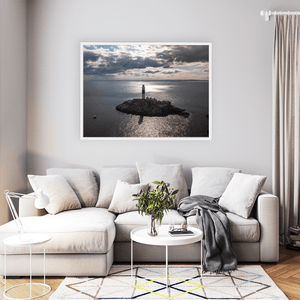 Nua Photography Print Rockabill Lighthouse Aerial View, Co. Dublin (7) Rockabill Lighthouse Aerial View Print | Nua Photography