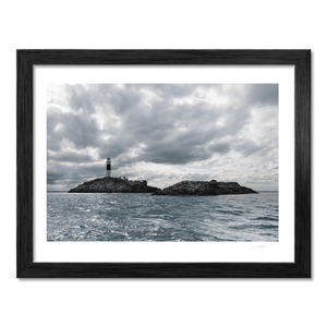 Nua Photography Print Rockabill Lighthouse Under Dramatic Skies, Skerries Co. Dublin (2) Rockabill Lighthouse Dramatic Skies Print | Nua Photography