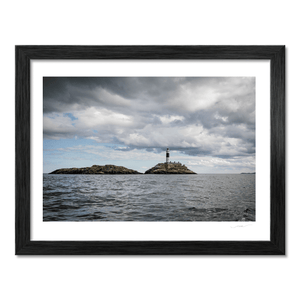 Nua Photography Print Rockabill Lighthouse Under Dramatic Skies, Skerries Co. Dublin Rockabill Lighthouse Dramatic Skies Print | Nua Photography