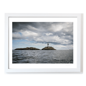 Nua Photography Print Rockabill Lighthouse Under Dramatic Skies, Skerries Co. Dublin Rockabill Lighthouse Dramatic Skies Print | Nua Photography