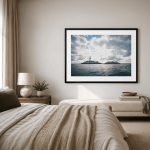 Nua Photography Print Rockabill Lighthouse Under Dramatic Skies, Co. Dublin Rockabill Lighthouse Dramatic Sky Print | Nua Photography