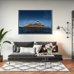 Nua Photography Print Rockabill Lighthouse Island View, Skerries Co. Dublin Rockabill Lighthouse Island View Print | Nua Photography