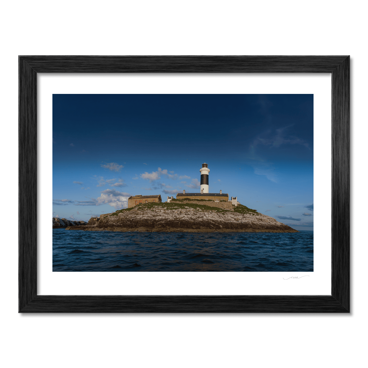 Nua Photography Print Rockabill Lighthouse Island View, Skerries Co. Dublin Rockabill Lighthouse Island View Print | Nua Photography
