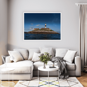 Nua Photography Print Rockabill Lighthouse Island View, Skerries Co. Dublin Rockabill Lighthouse Island View Print | Nua Photography
