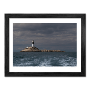 Nua Photography Print Rockabill Lighthouse Under Moody Skies, Co. Dublin Rockabill Lighthouse Moody Skies Print | Nua Photography
