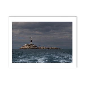 Nua Photography Print Rockabill Lighthouse Under Moody Skies, Co. Dublin Rockabill Lighthouse Moody Skies Print | Nua Photography