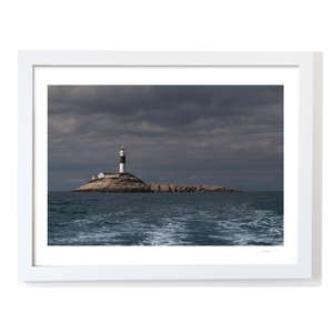 Nua Photography Print Rockabill Lighthouse Under Moody Skies, Co. Dublin Rockabill Lighthouse Moody Skies Print | Nua Photography