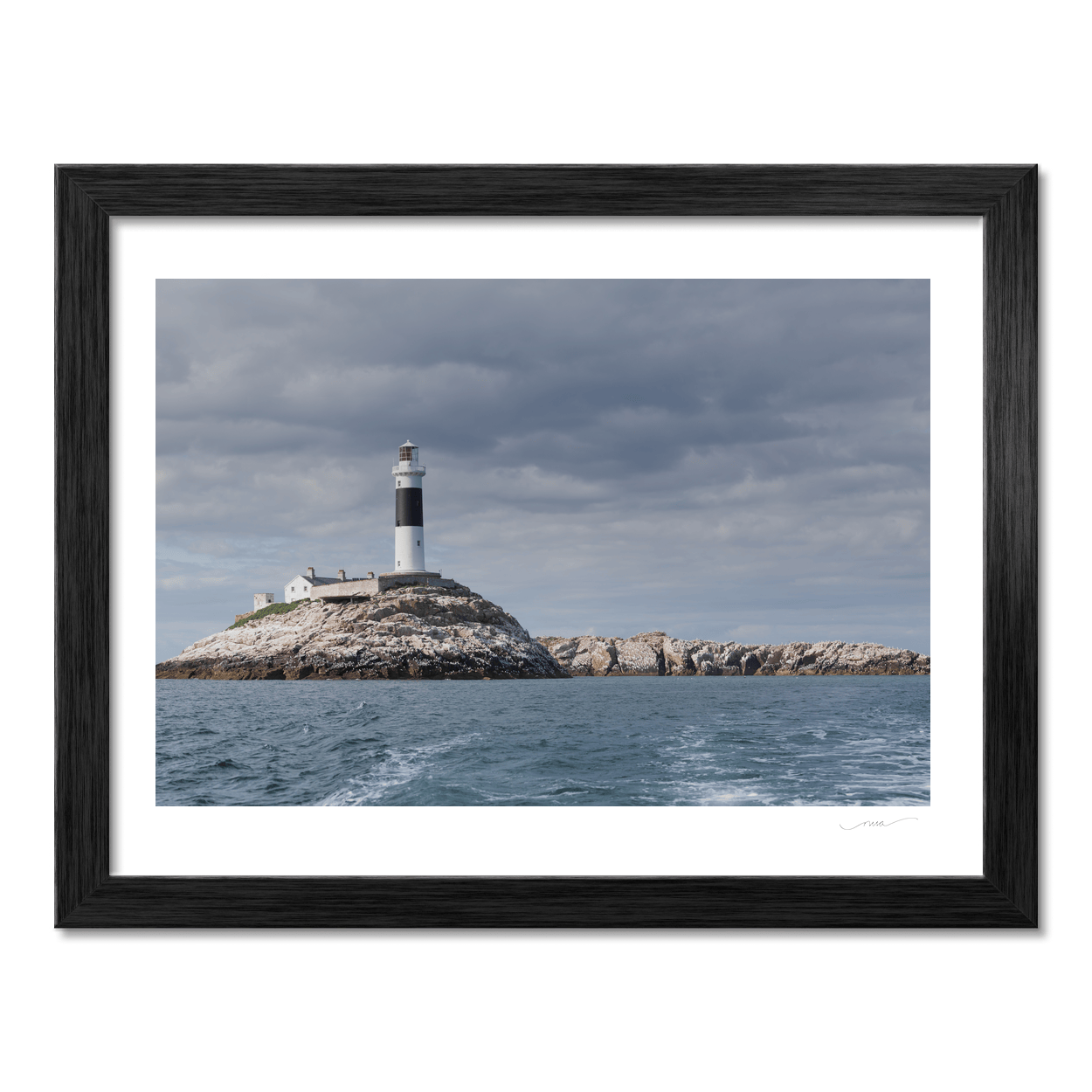 Nua Photography Print Rockabill Lighthouse on Rocky Island, Co. Dublin Rockabill Lighthouse Rocky Island Print | Nua Photography
