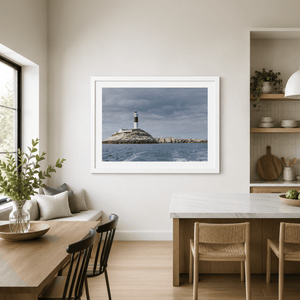 Nua Photography Print Rockabill Lighthouse on Rocky Island, Co. Dublin Rockabill Lighthouse Rocky Island Print | Nua Photography