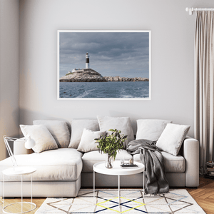 Nua Photography Print Rockabill Lighthouse on Rocky Island, Co. Dublin Rockabill Lighthouse Rocky Island Print | Nua Photography