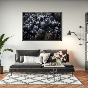 Nua Photography Print Rockabill Lighthouse Seabird Colony on the Cliffs, Co. Dublin Rockabill Seabird Colony Print | Nua Photography