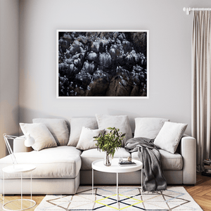 Nua Photography Print Rockabill Lighthouse Seabird Colony on the Cliffs, Co. Dublin Rockabill Seabird Colony Print | Nua Photography
