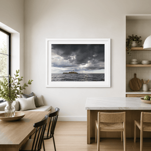 Nua Photography Print Rockabill Lighthouse Under Stormy Skies, Skerries Co. Dublin Rockabill Lighthouse Stormy Skies Print | Nua Photography
