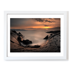 Nua Photography Print Rocky Cove at Sunset Long Exposure, South Cork Coast Rocky Cove Sunset Long Exposure Cork Print | Nua Photography