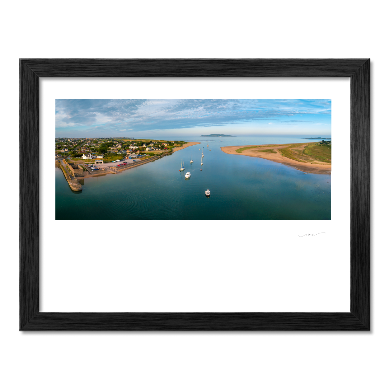 rogerstown-estuary-full-tide-evening-light PM
