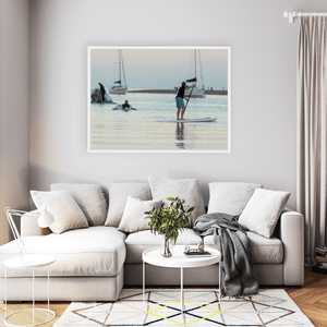 rogerstown-estuary-paddleboarder-summer-evening WFW
