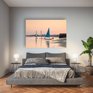 rogerstown-estuary-sailboats-sunset Pano