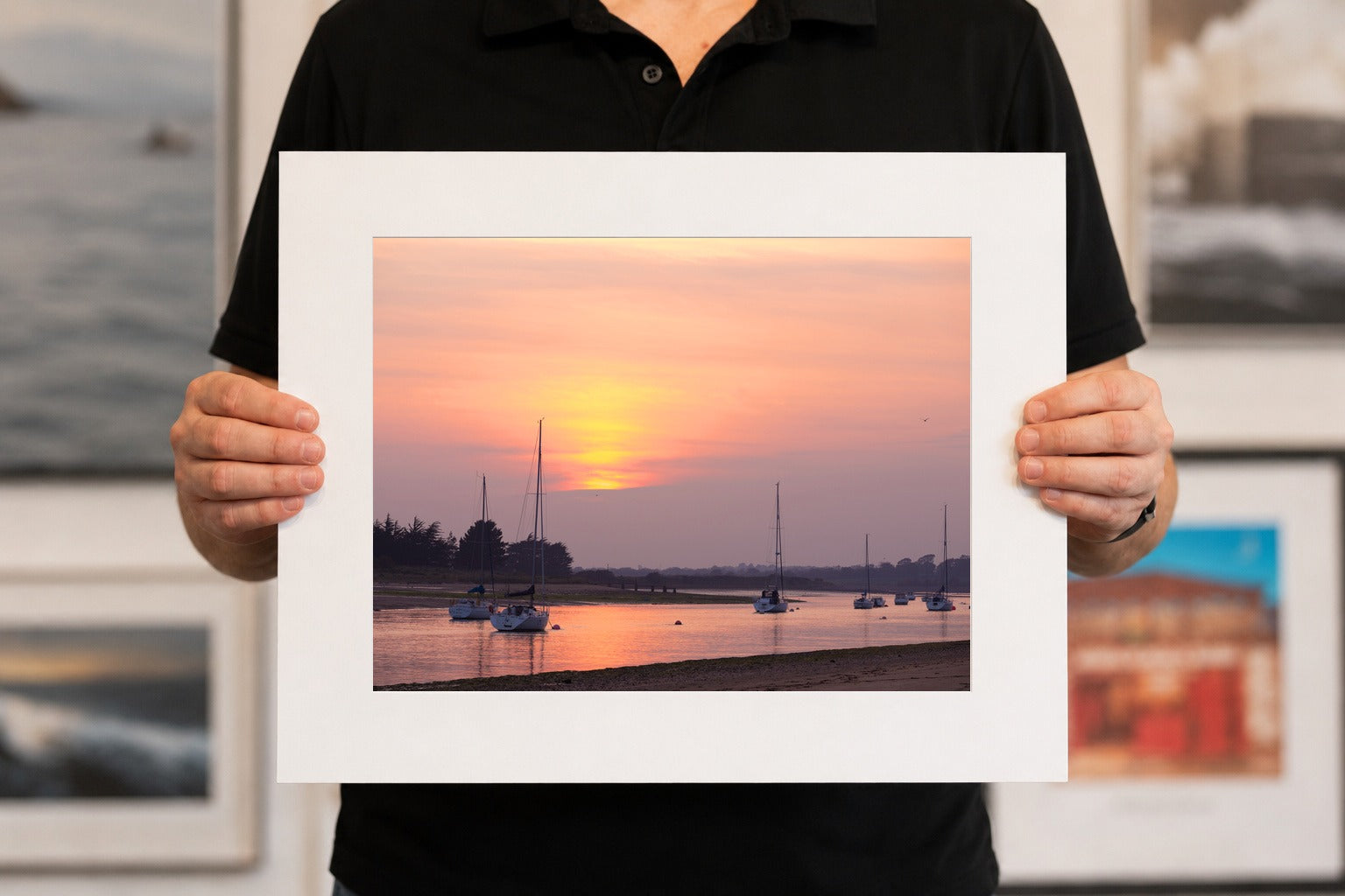Rogerstown Evening Sunset, limited 20 x 16 inch Nua Photography print