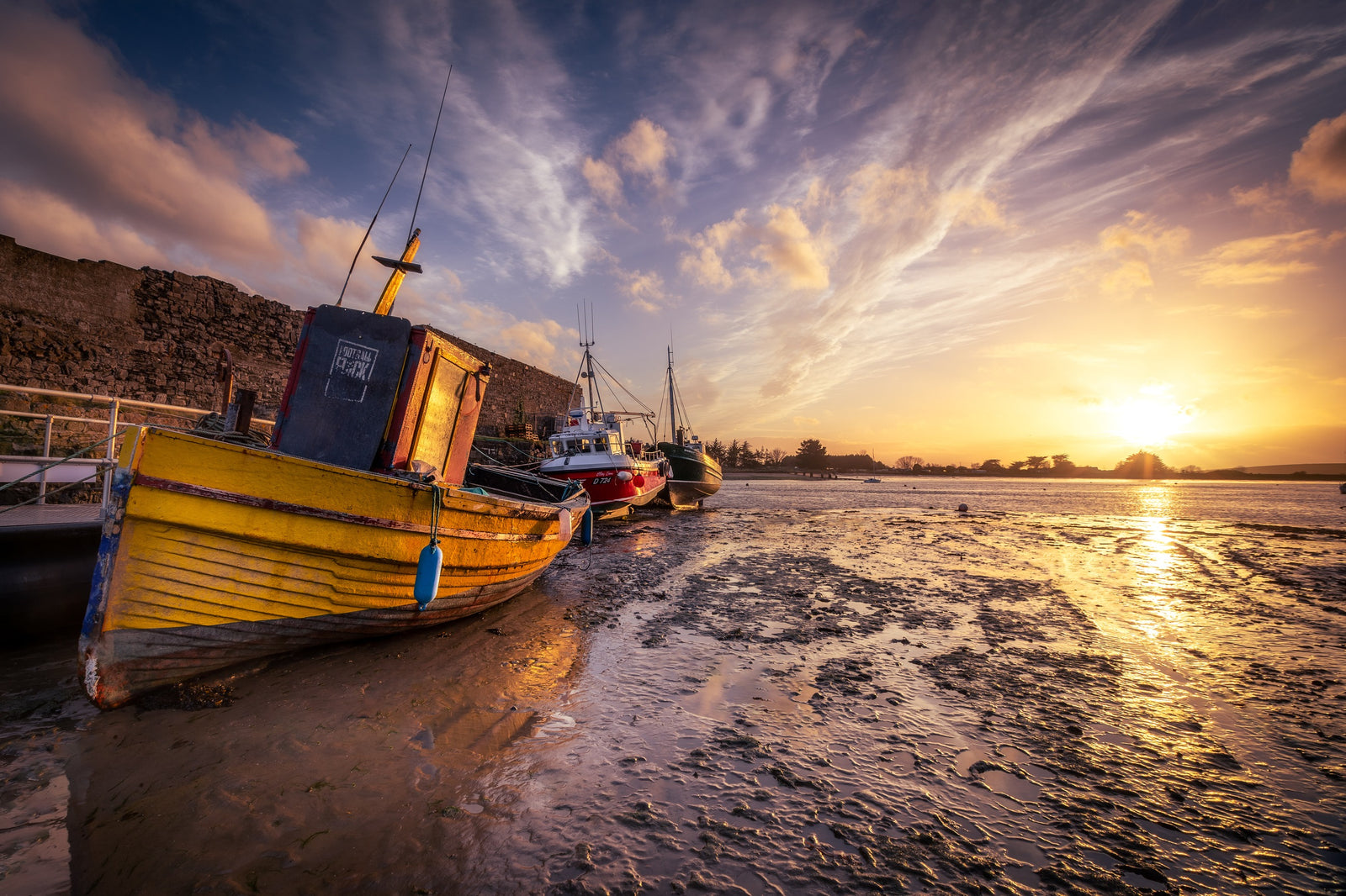 Rogerstown Harbour, limited 20 x 16 inch Nua Photography print