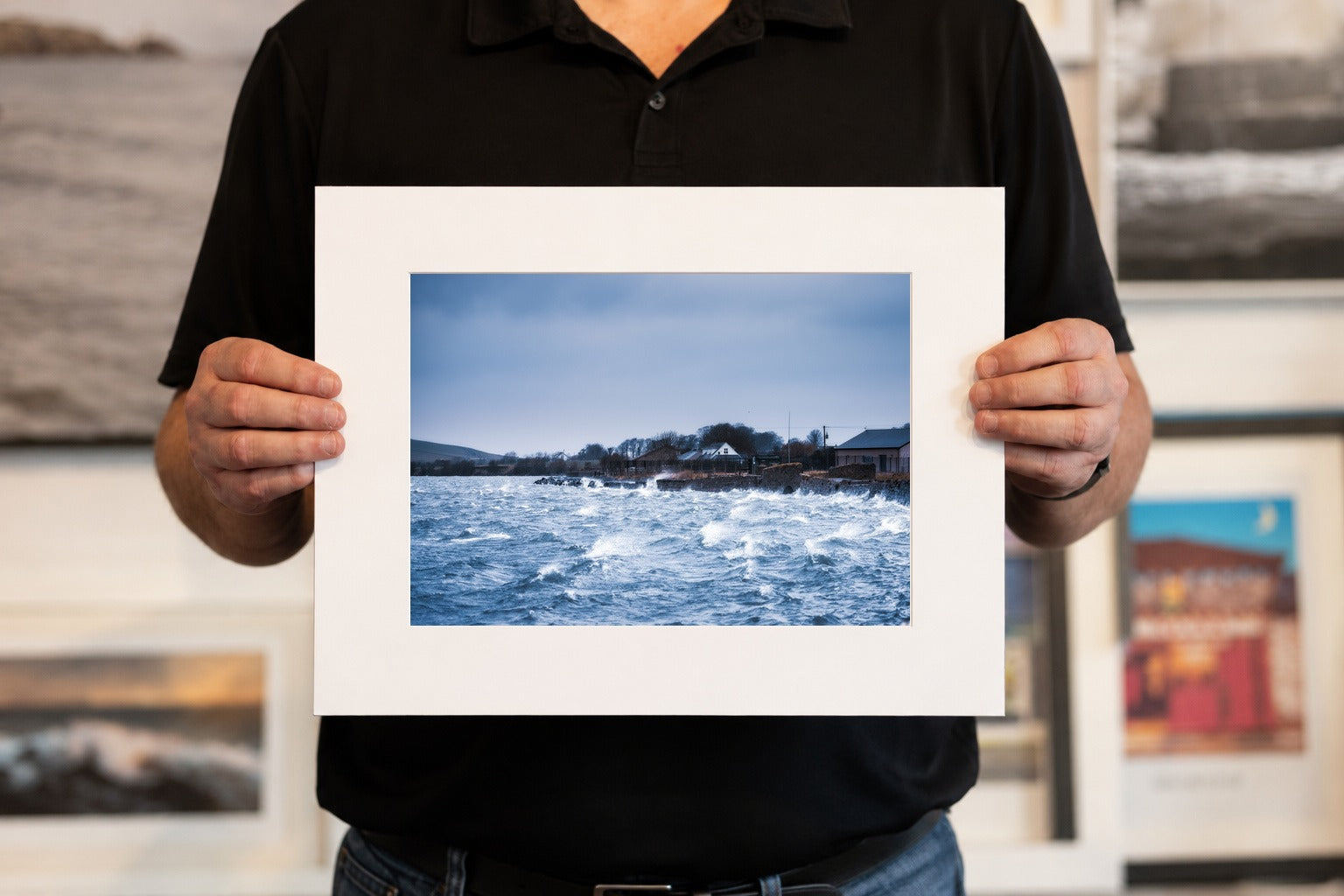 Rogerstown Stormy Seas, limited 16 x 12 inch Nua Photography print