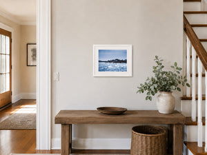 Rogerstown Stormy Seas, 16 x 12 inch hallway display
