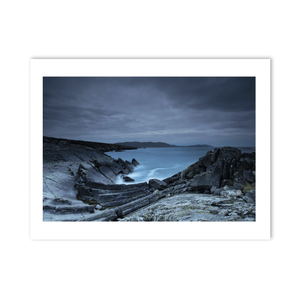 Nua Photography Print Rugged Cork Coastline at Blue Hour, Co. Cork Rugged Cork Coastline at Blue Hour Print | Nua Photography
