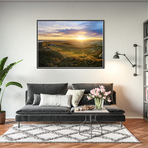 rush-golf-course-aerial-sunset BFW