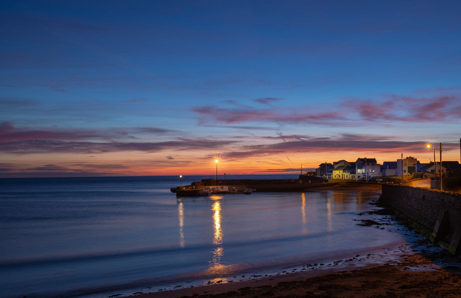Rush Harbour, limited 20 x 16 inch Nua Photography print