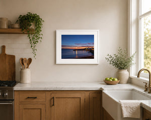 Rush Harbour, 20 x 16 inch kitchen display