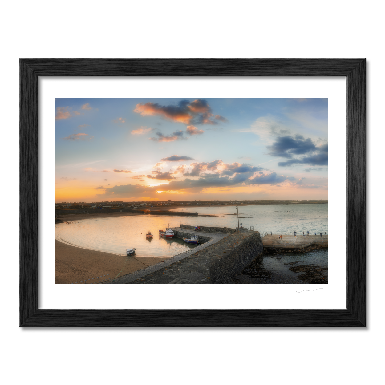 rush-harbour-aerial-summer-sunset PM