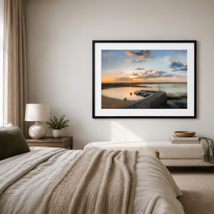 rush-harbour-aerial-summer-sunset Pano