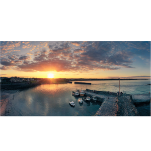 rush-harbour-aerial-sunset PM