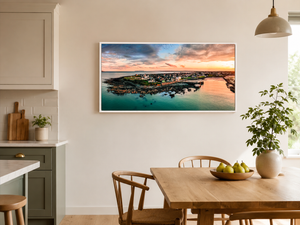 rush-harbour-aerial-sunset-panorama WF-Kitchen