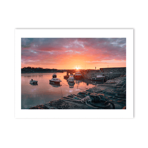 rush-harbour-boats-fiery-sunset PM