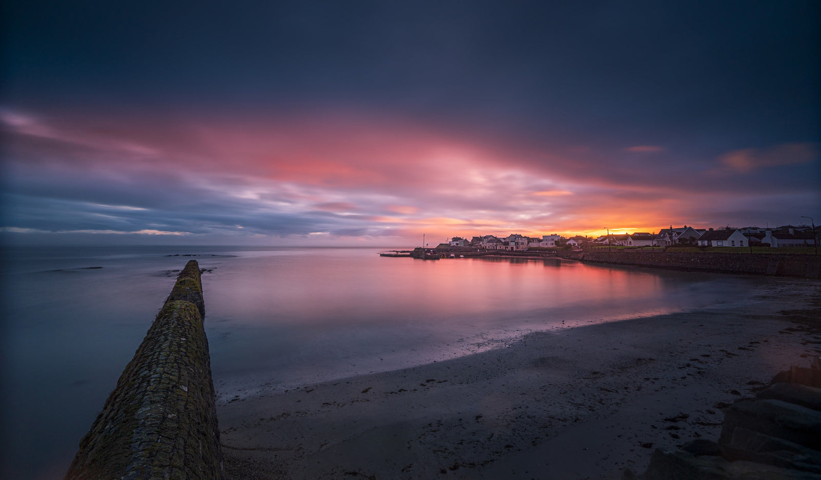 Rush Harbour First Light, limited 20 x 16 inch Nua Photography print