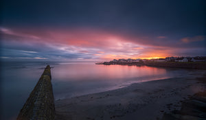 Rush Harbour First Light, limited 20 x 16 inch Nua Photography print