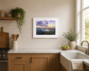 Rush Harbour & Playground, 20 x 16 inch kitchen display